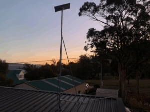 Starlink satellite system installed at Coles Bay